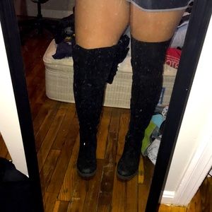 Thigh high boots